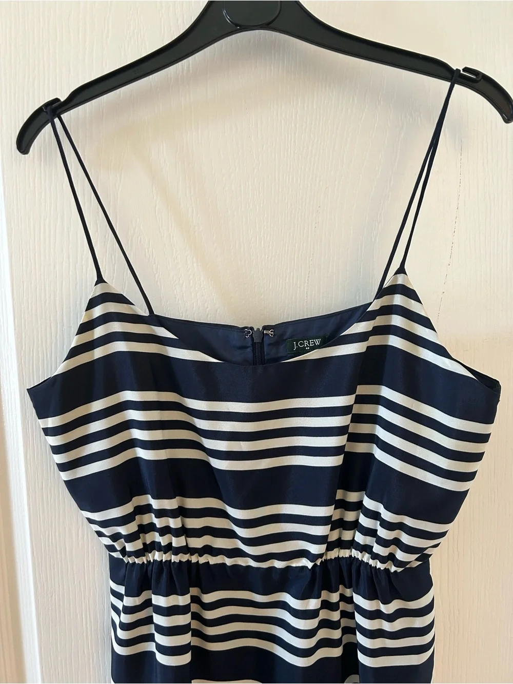 J.Crew Striped Scoop-Neck Summer Dress